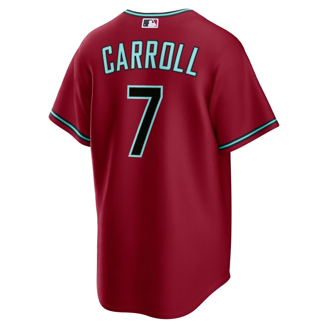 Arizona Diamondbacks Corbin Carroll Black Alternate Replica Baseball Jersey | MLB Baseball Jersey
