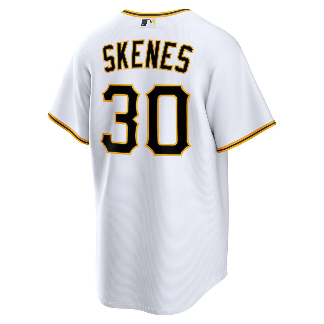 Pittsburgh Pirates Paul Skenes White Home Replica Baseball Jersey | MLB Baseball Jersey