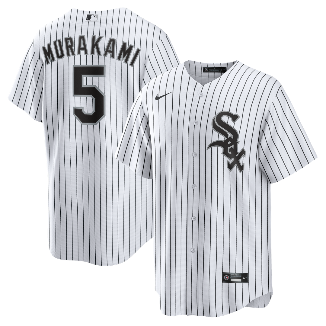 Chicago White Sox Munetaka Murakami White Home Replica Baseball Jersey