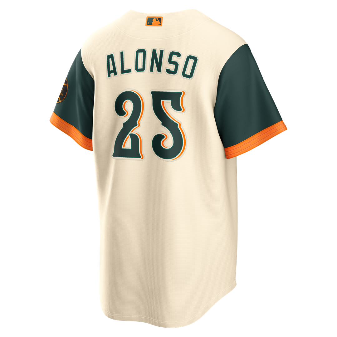 Baltimore Orioles Pete Alonso Cream 2026 City Connect Stadium Baseball Jersey | MLB Baseball Jersey