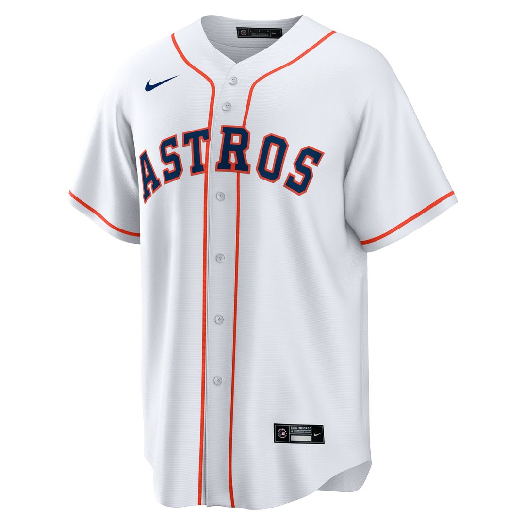 Houston Astros Carlos Correa White Home Replica Baseball Jersey | MLB Baseball Jersey