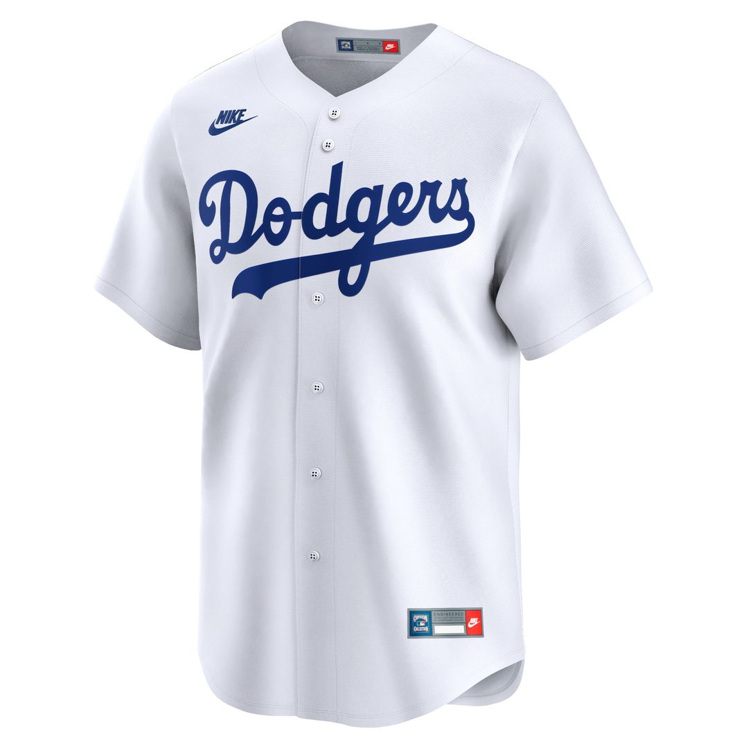 Brooklyn Dodgers Jackie Robinson White Throwback Cooperstown Collection Limited Baseball Jersey | MLB Baseball Jersey