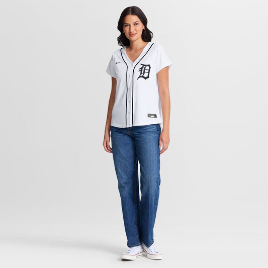Detroit Tigers Tarik Skubal White Home Replica Baseball Jersey - Women's