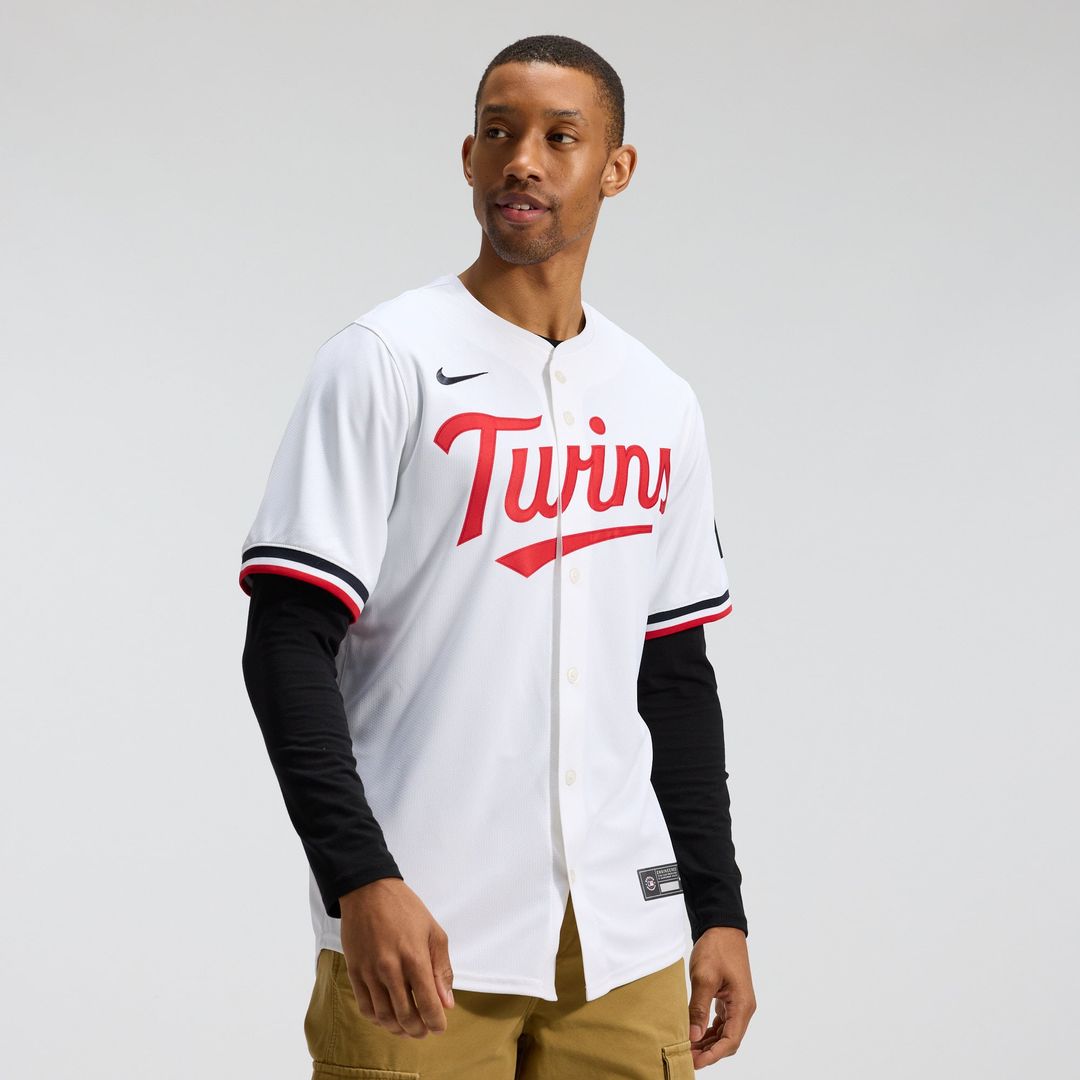 Minnesota Twins White Home Limited Baseball Jersey