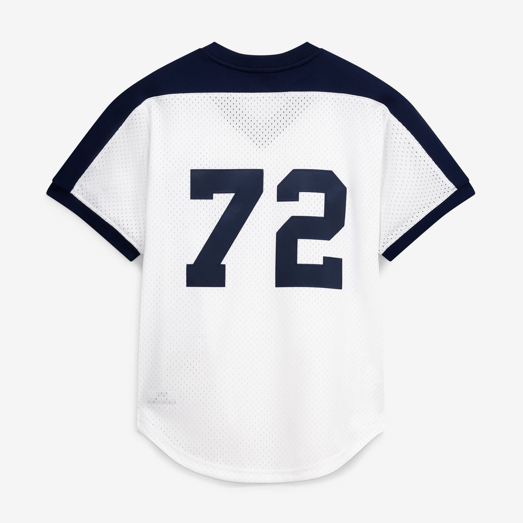 Chicago White Sox Carlton Fisk Navy Authentic Batting Practice Baseball Jersey | MLB Baseball Jersey