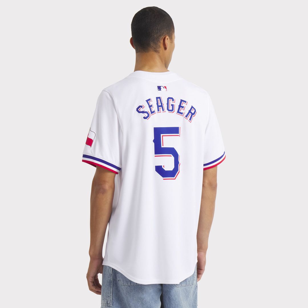Texas Rangers Corey Seager White Home Limited Baseball Jersey | MLB Baseball Jersey