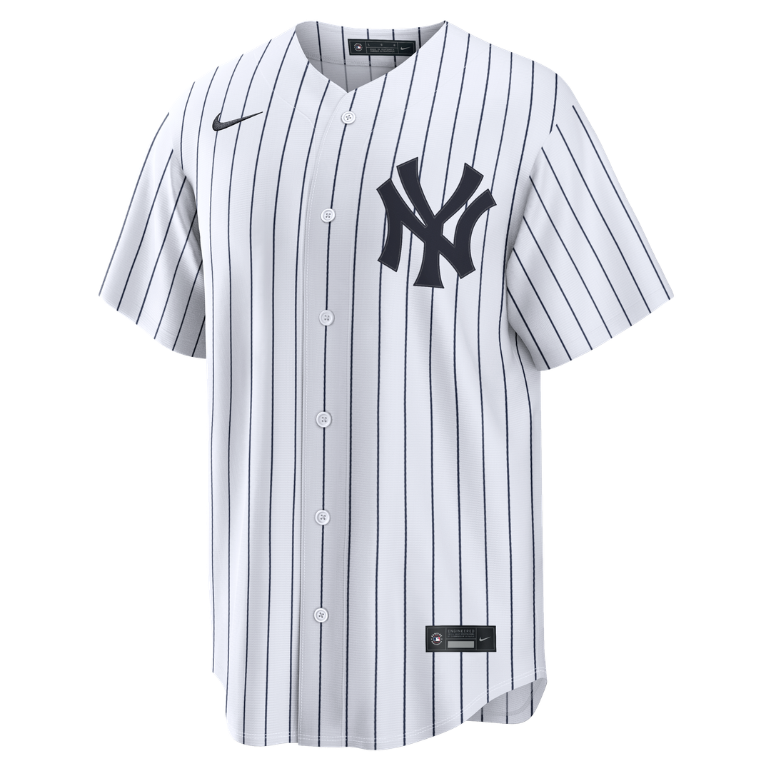 New York Yankees George Lombard Jr. White Home Replica Baseball Jersey | MLB Baseball Jersey