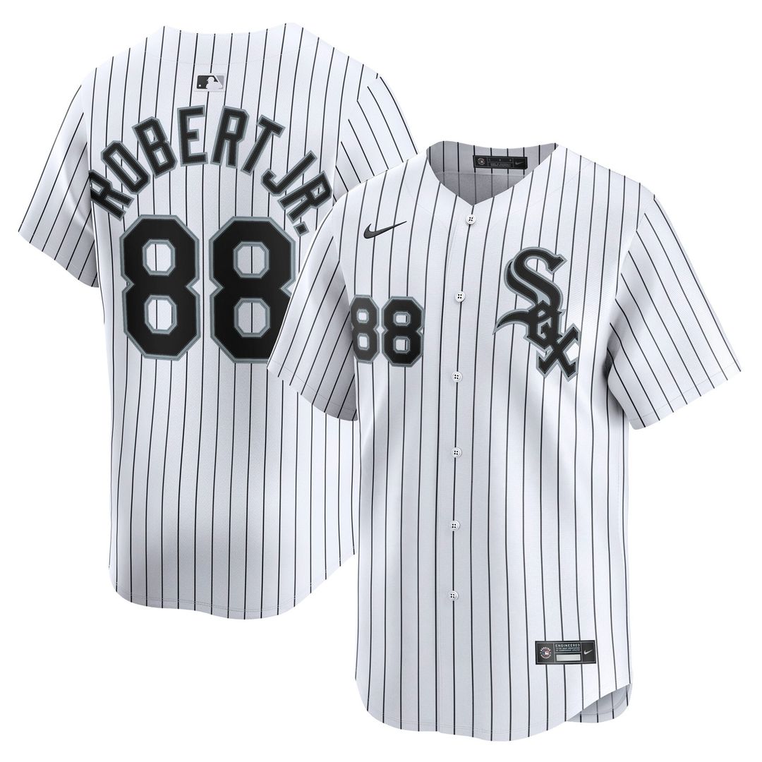 Chicago White Sox Luis Robert Jr. White Home Limited Baseball Jersey