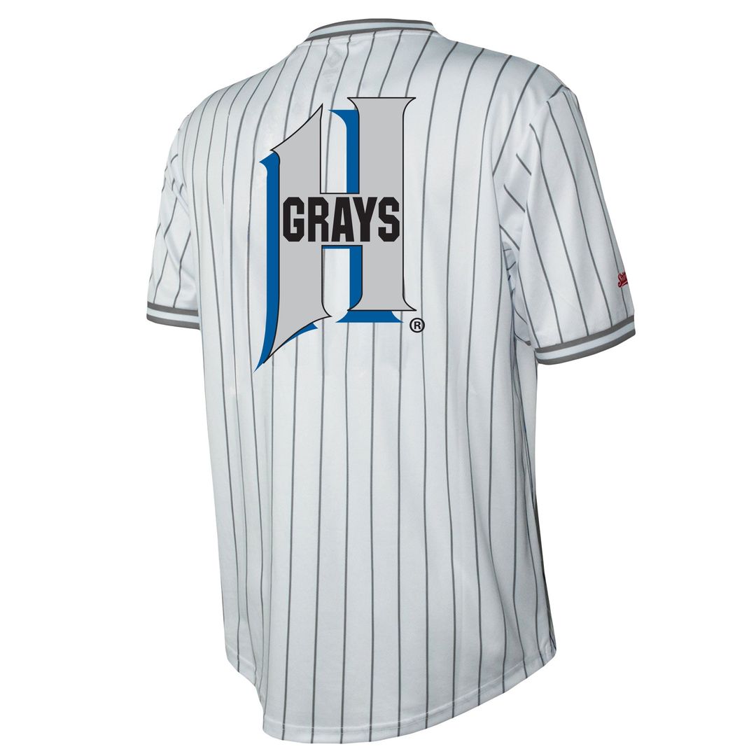 Homestead Grays Stitches White V-Neck Baseball Jersey | MLB Baseball Jersey