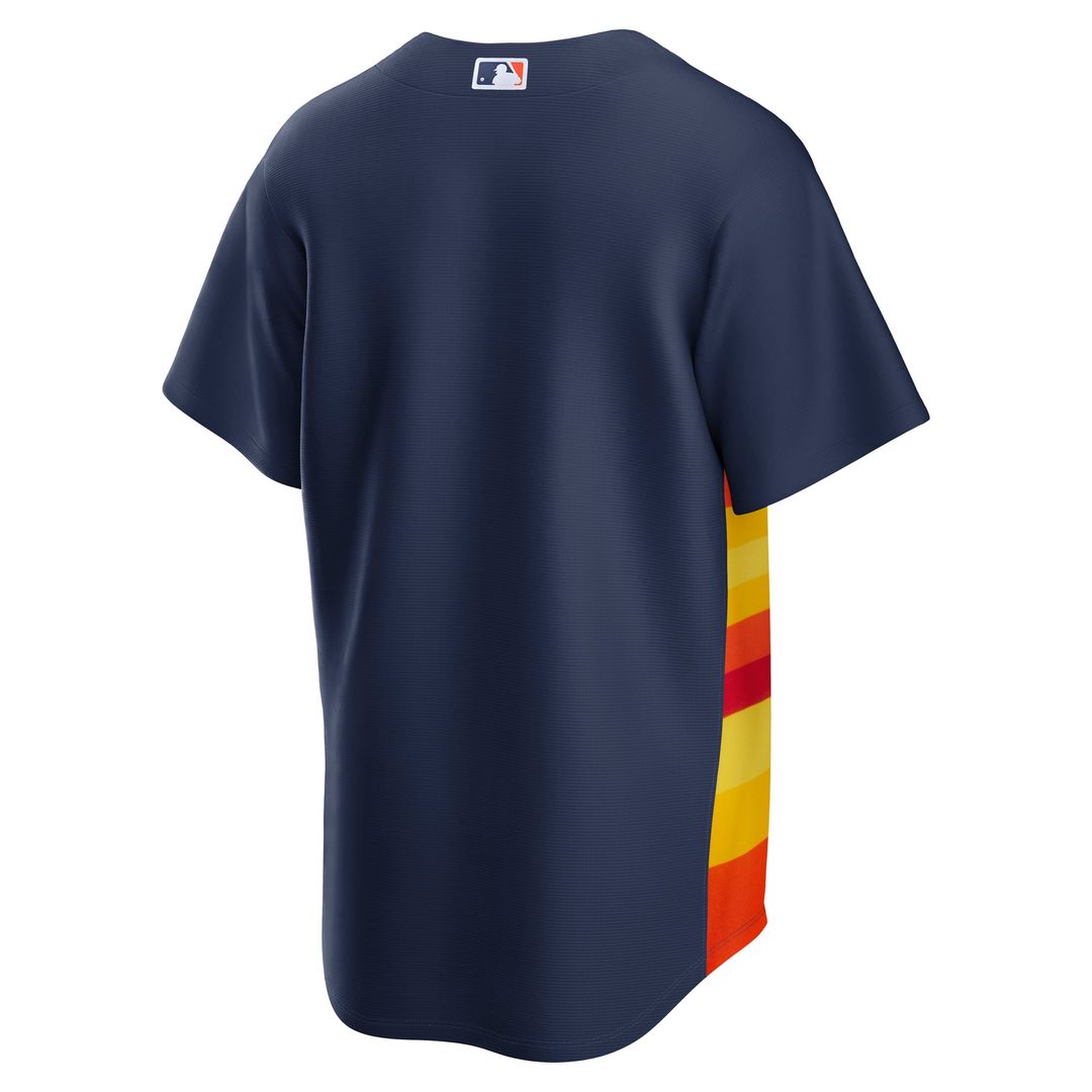 Houston Astros Navy Alternate Replica Baseball Jersey | MLB Baseball Jersey