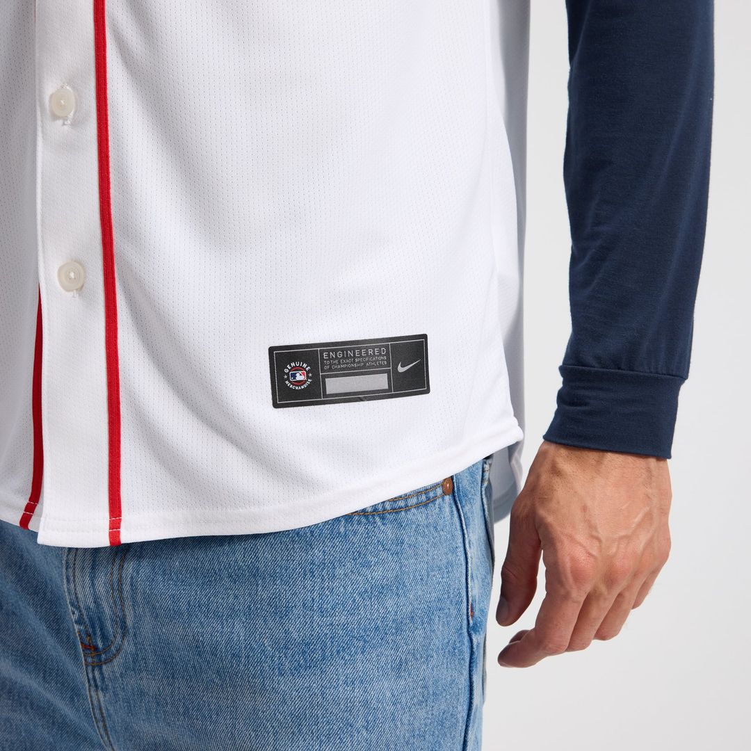Boston Red Sox White Home Limited Baseball Jersey | MLB Baseball Jersey