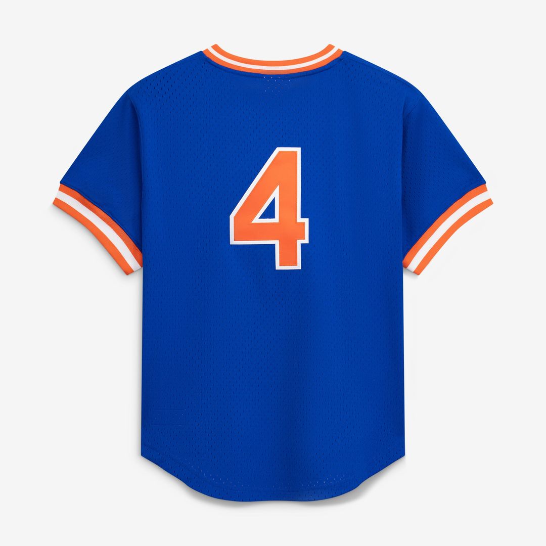New York Mets Lenny Dykstra Royal Authentic Batting Practice Baseball Jersey | MLB Baseball Jersey