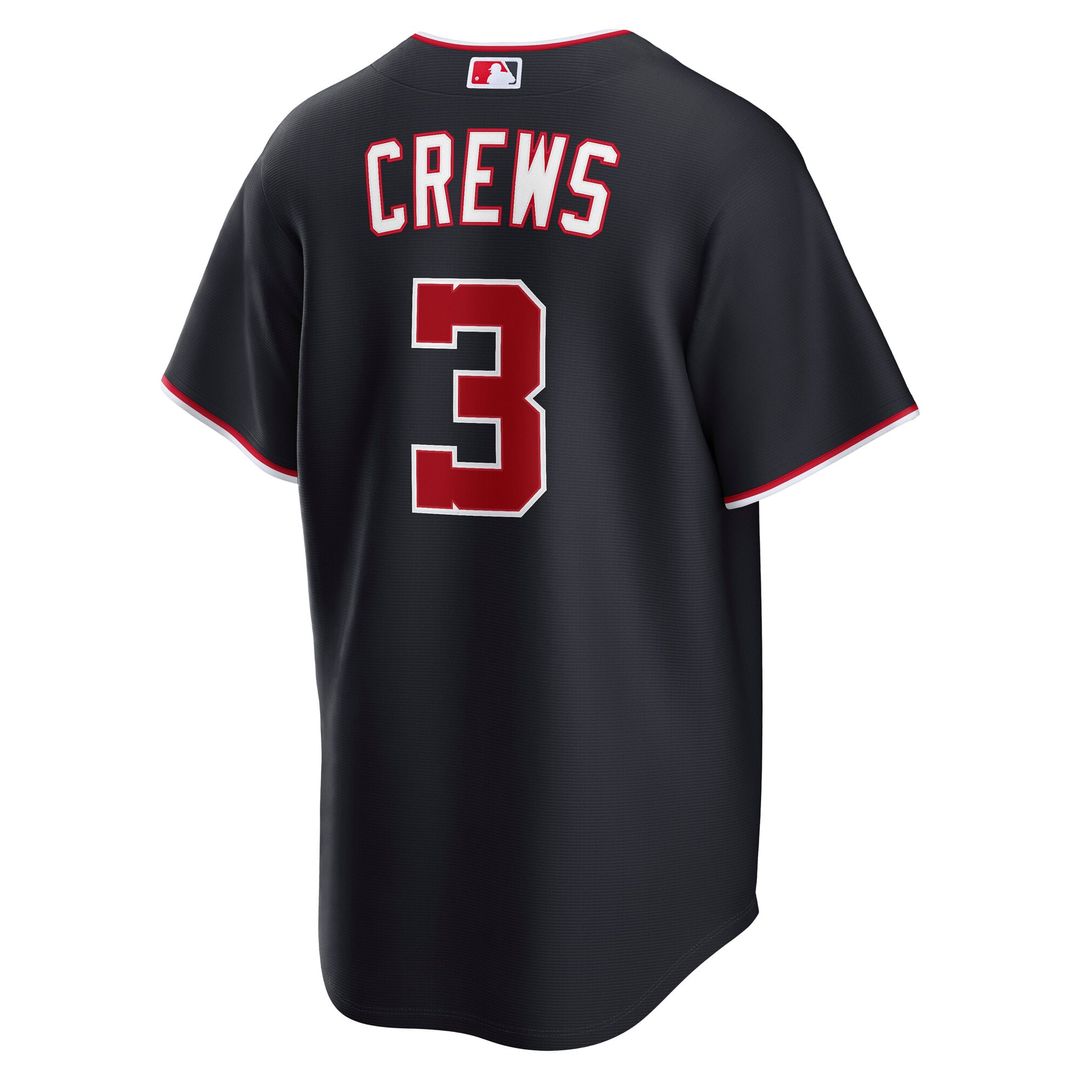Washington Nationals Dylan Crews Navy Alternate Replica Baseball Jersey | MLB Baseball Jersey