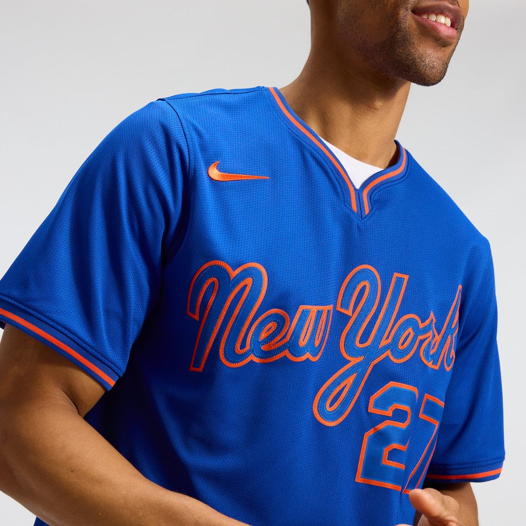 New York Mets Mark Vientos Gray All-Star Limited Baseball Jersey | MLB Baseball Jersey
