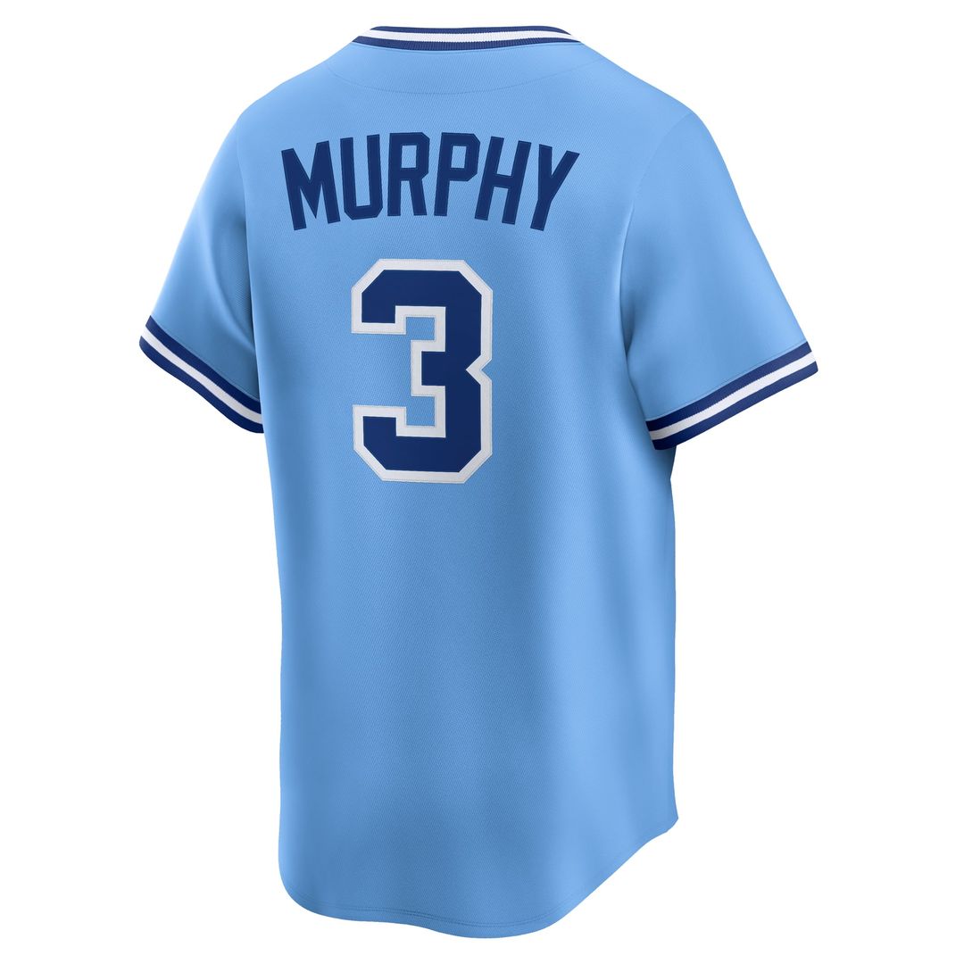 Atlanta Braves Dale Murphy Light Blue Throwback Cooperstown Collection Limited Baseball Jersey | MLB Baseball Jersey