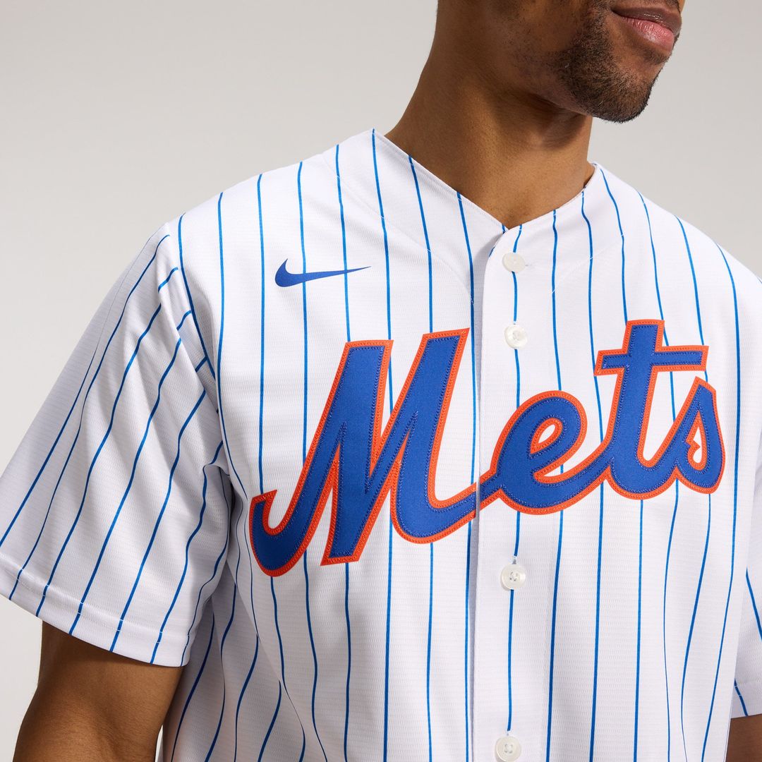 New York Mets White Home Replica Baseball Jersey | MLB Baseball Jersey