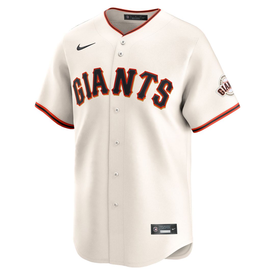 San Francisco Giants Rafael Devers Cream Home Limited Baseball Jersey | MLB Baseball Jersey
