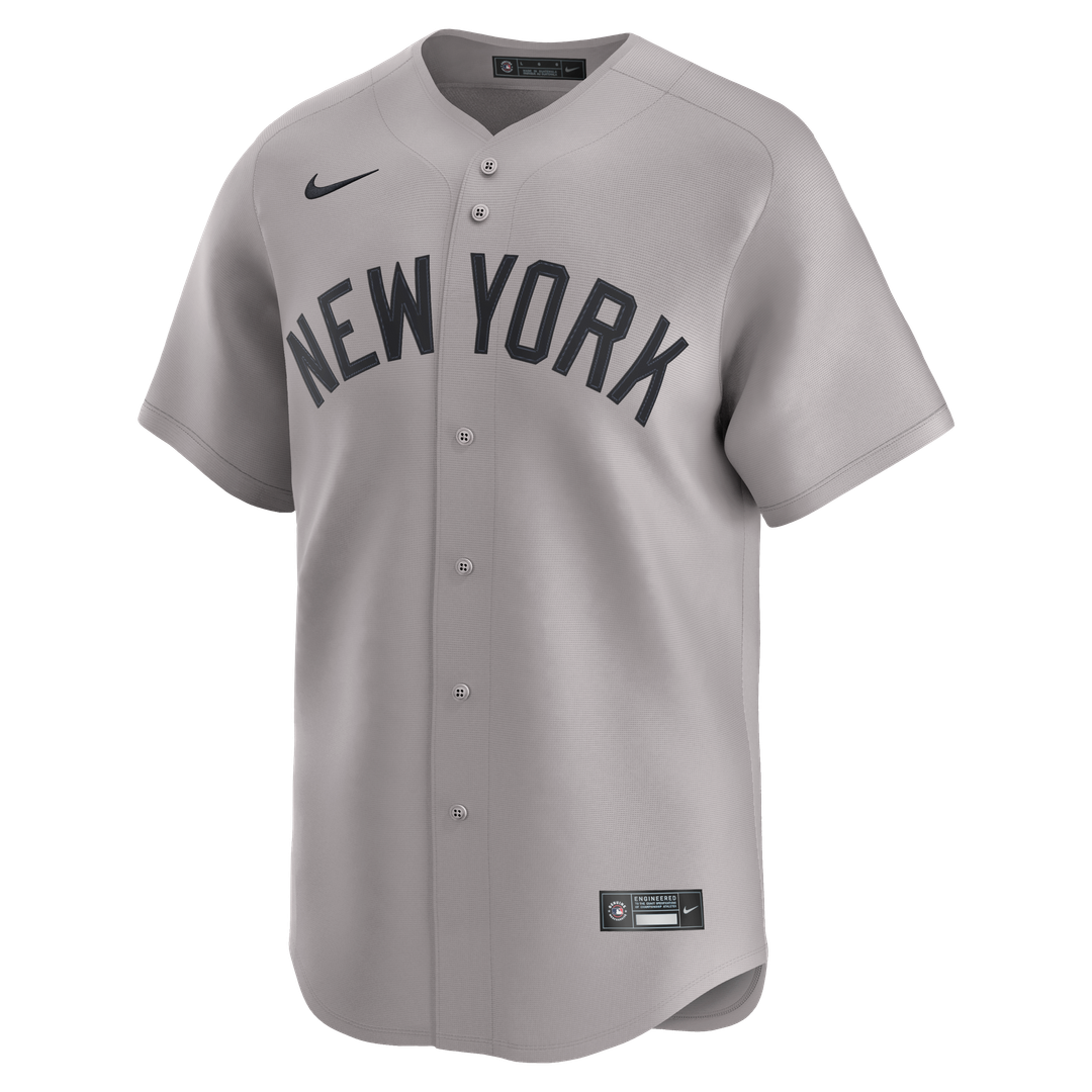 New York Yankees Giancarlo Stanton Gray Road Limited Baseball Jersey | MLB Baseball Jersey