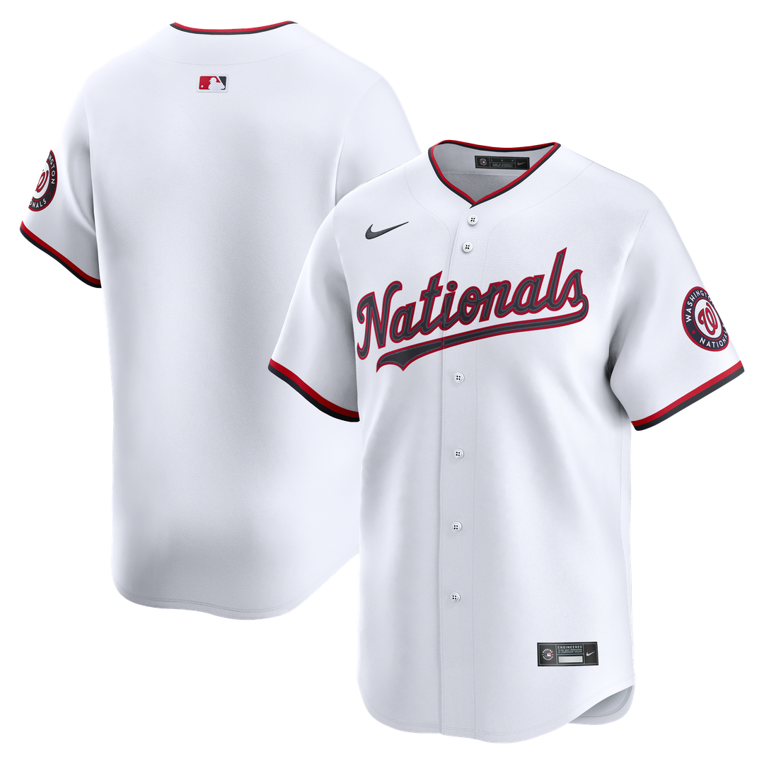 Washington Nationals White Home Limited Baseball Jersey