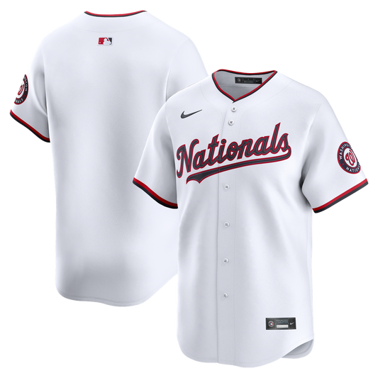 Washington Nationals White Home Limited Baseball Jersey