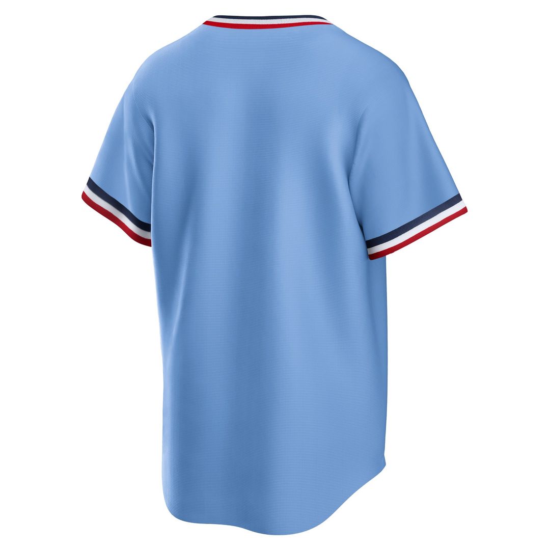 Minnesota Twins Light Blue Road Cooperstown Collection Team Baseball Jersey | MLB Baseball Jersey