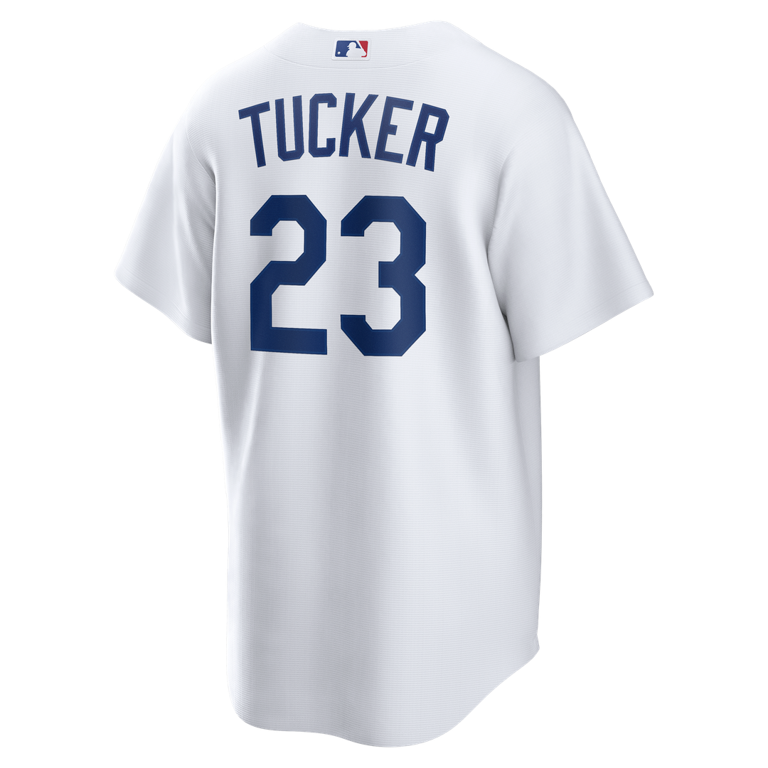 Los Angeles Dodgers Kyle Tucker White Home Replica Baseball Jersey | MLB Baseball Jersey