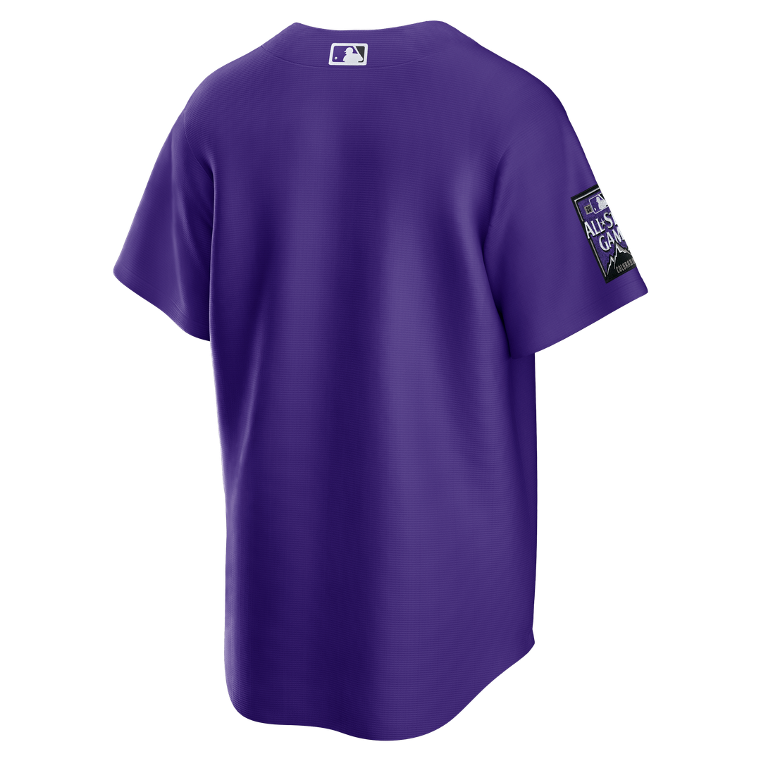 Colorado Rockies Purple Alternate Replica Team Baseball Jersey | MLB Baseball Jersey