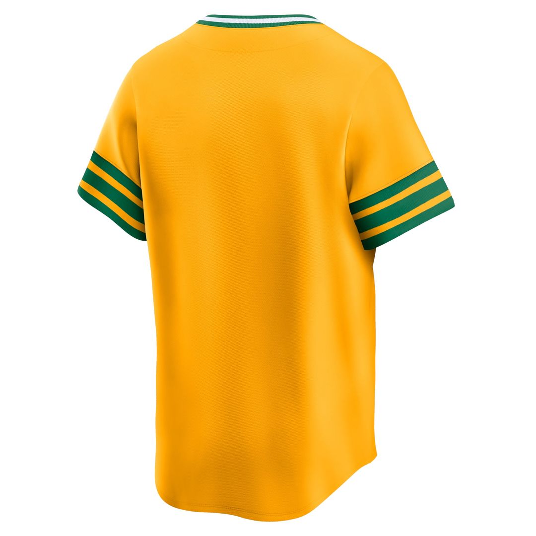 Athletics Gold Cooperstown Collection Limited Baseball Jersey | MLB Baseball Jersey