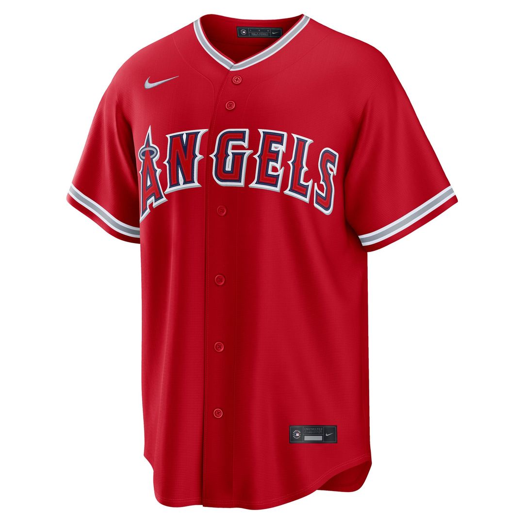 Los Angeles Angels Mike Trout Gray Road Replica Baseball Jersey | MLB Baseball Jersey