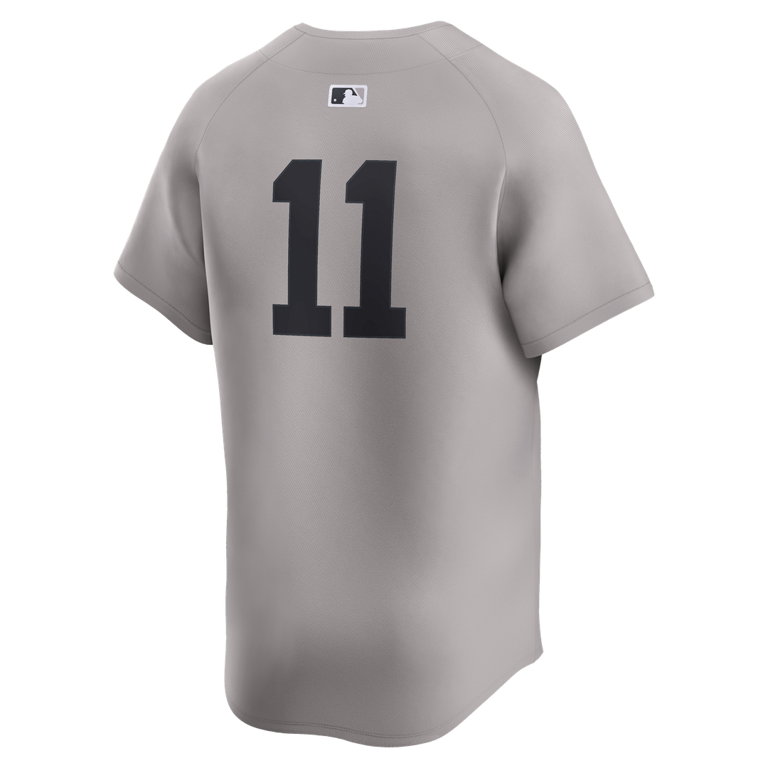 New York Yankees Anthony Volpe Gray Road Limited Baseball Jersey | MLB Baseball Jersey