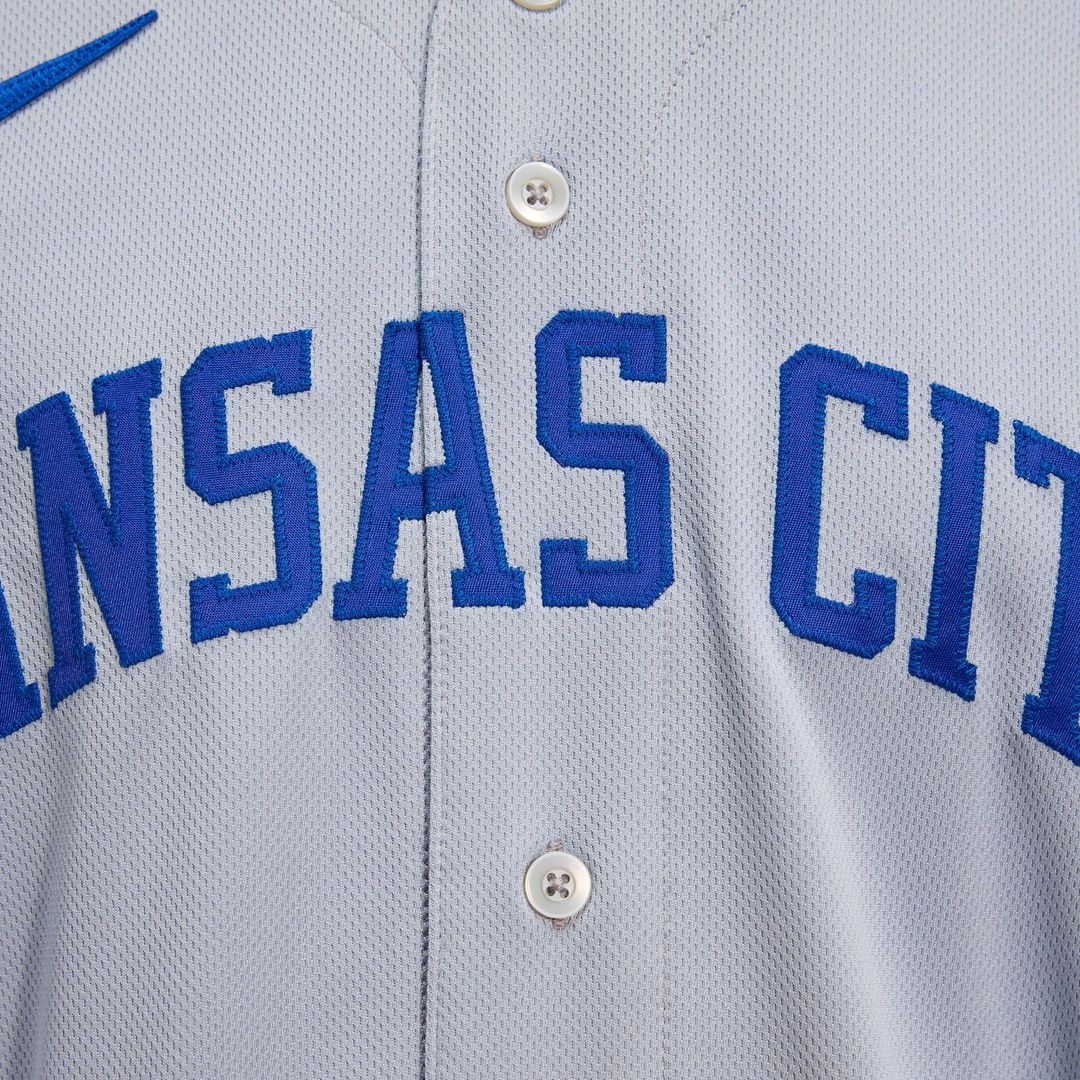 Kansas City Royals Gray 2022 Road Authentic Baseball Jersey | MLB Baseball Jersey