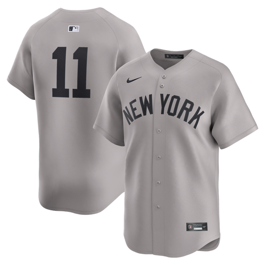 New York Yankees Anthony Volpe Gray Road Limited Baseball Jersey
