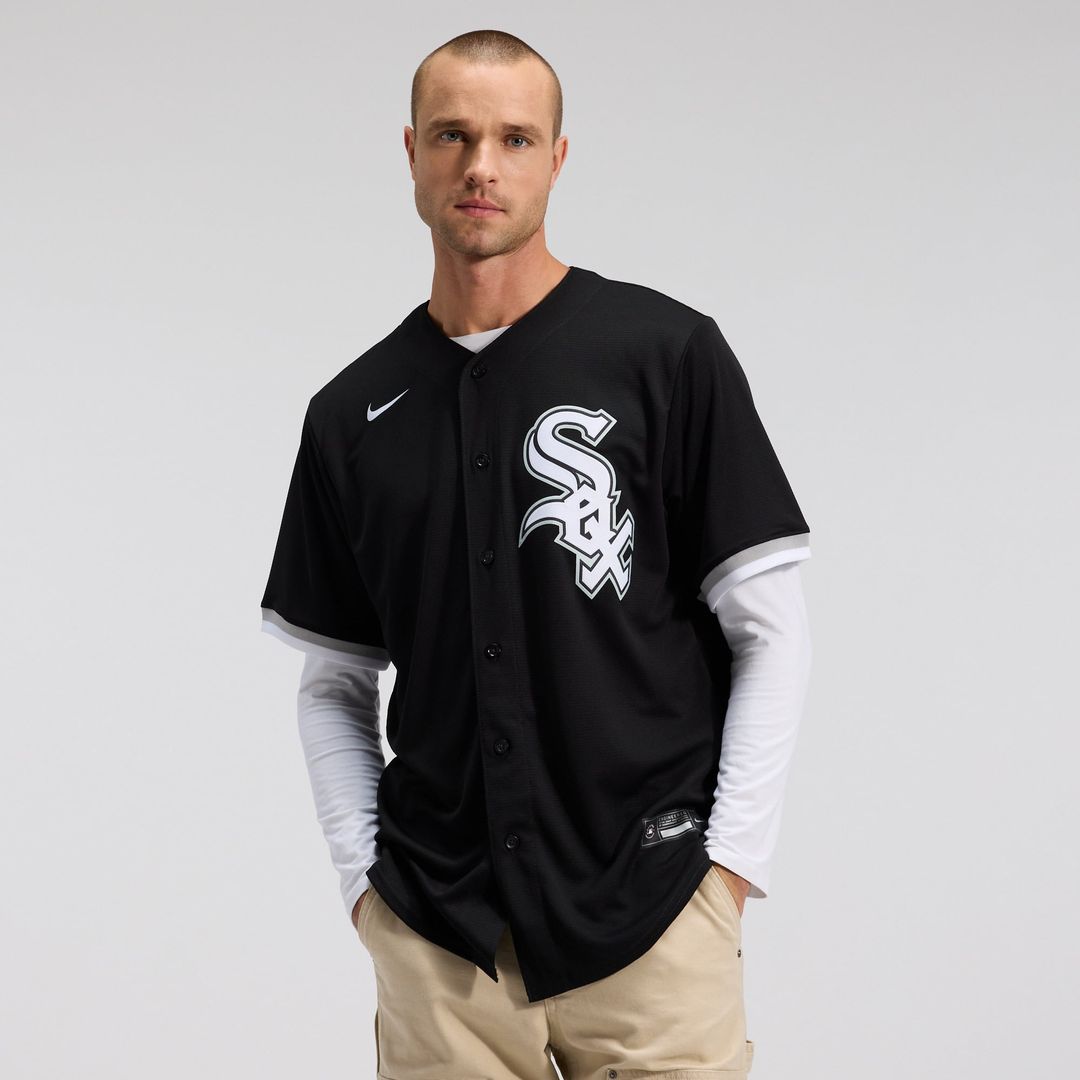 Chicago White Sox White Home Replica Team Baseball Jersey | MLB Baseball Jersey
