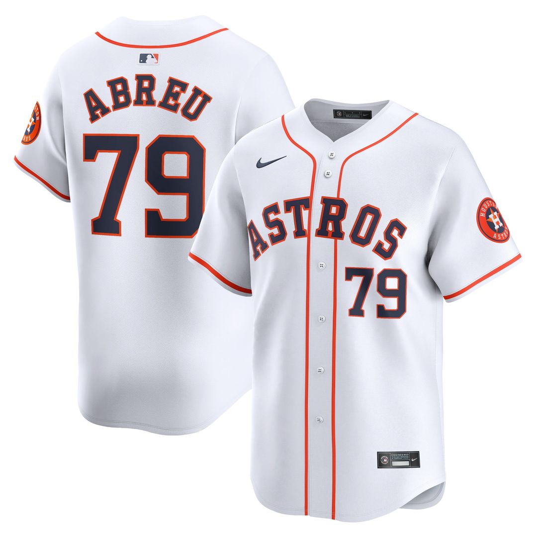 Houston Astros Jose Abreu White Home Limited Baseball Jersey