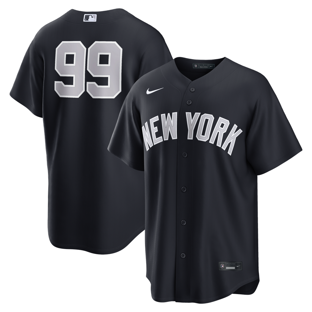 New York Yankees Aaron Judge Navy Alternate Replica Baseball Jersey