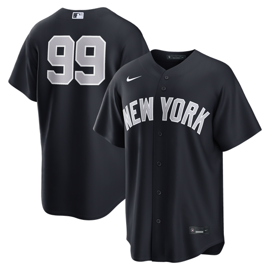 New York Yankees Aaron Judge Navy Alternate Replica Baseball Jersey