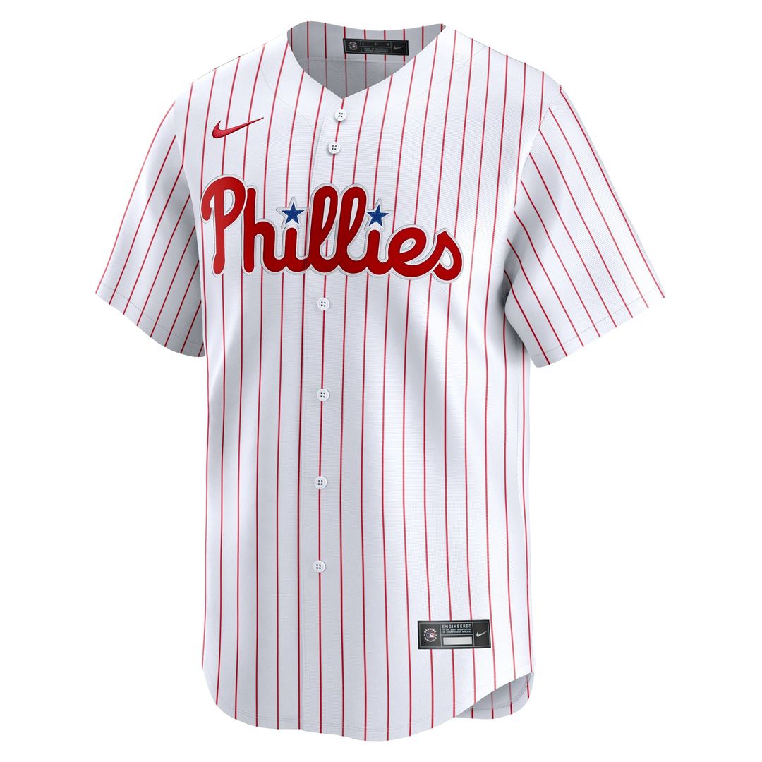 Philadelphia Phillies Alec Bohm White Home Limited Baseball Jersey | MLB Baseball Jersey