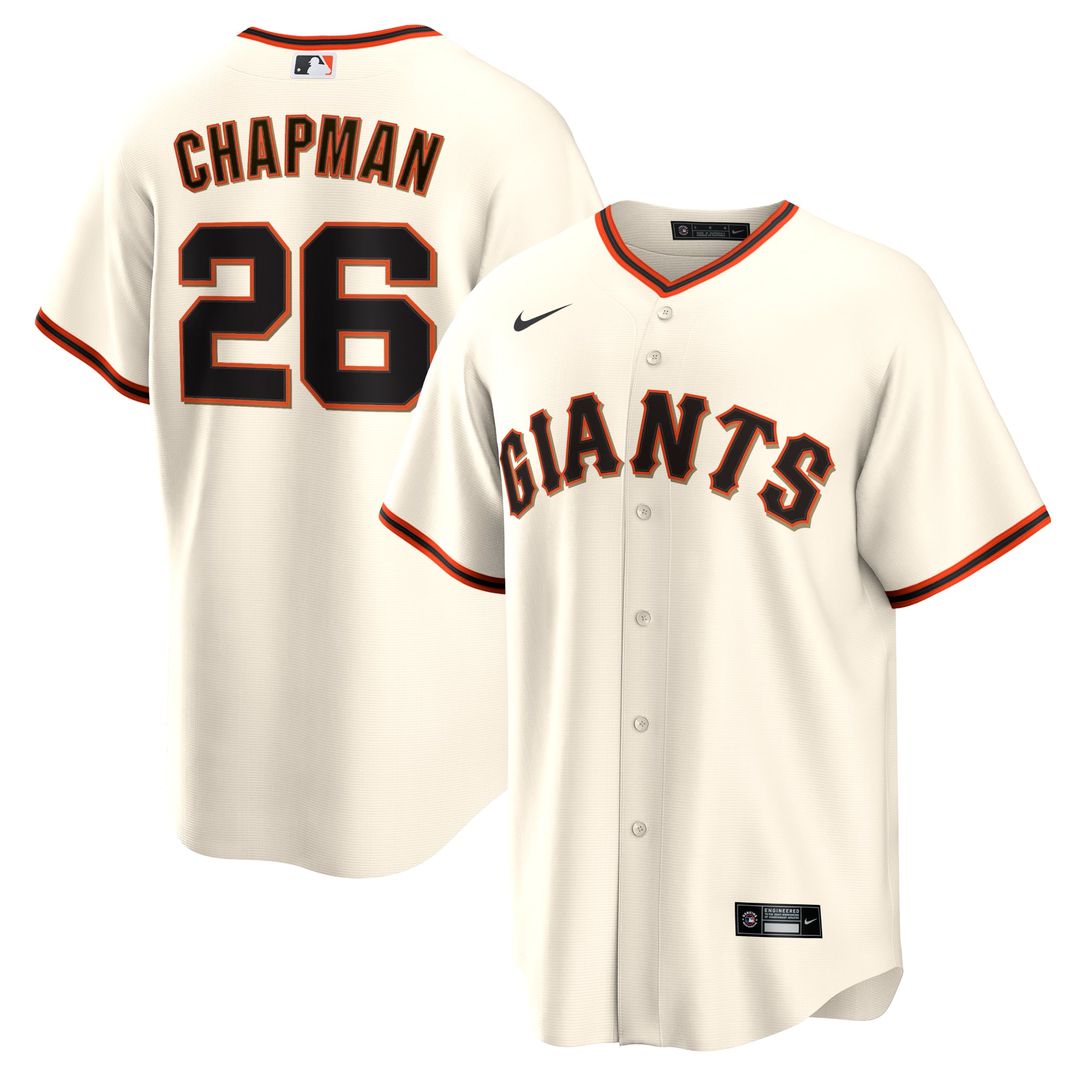 San Francisco Giants Matt Chapman Cream Home Replica Baseball Jersey