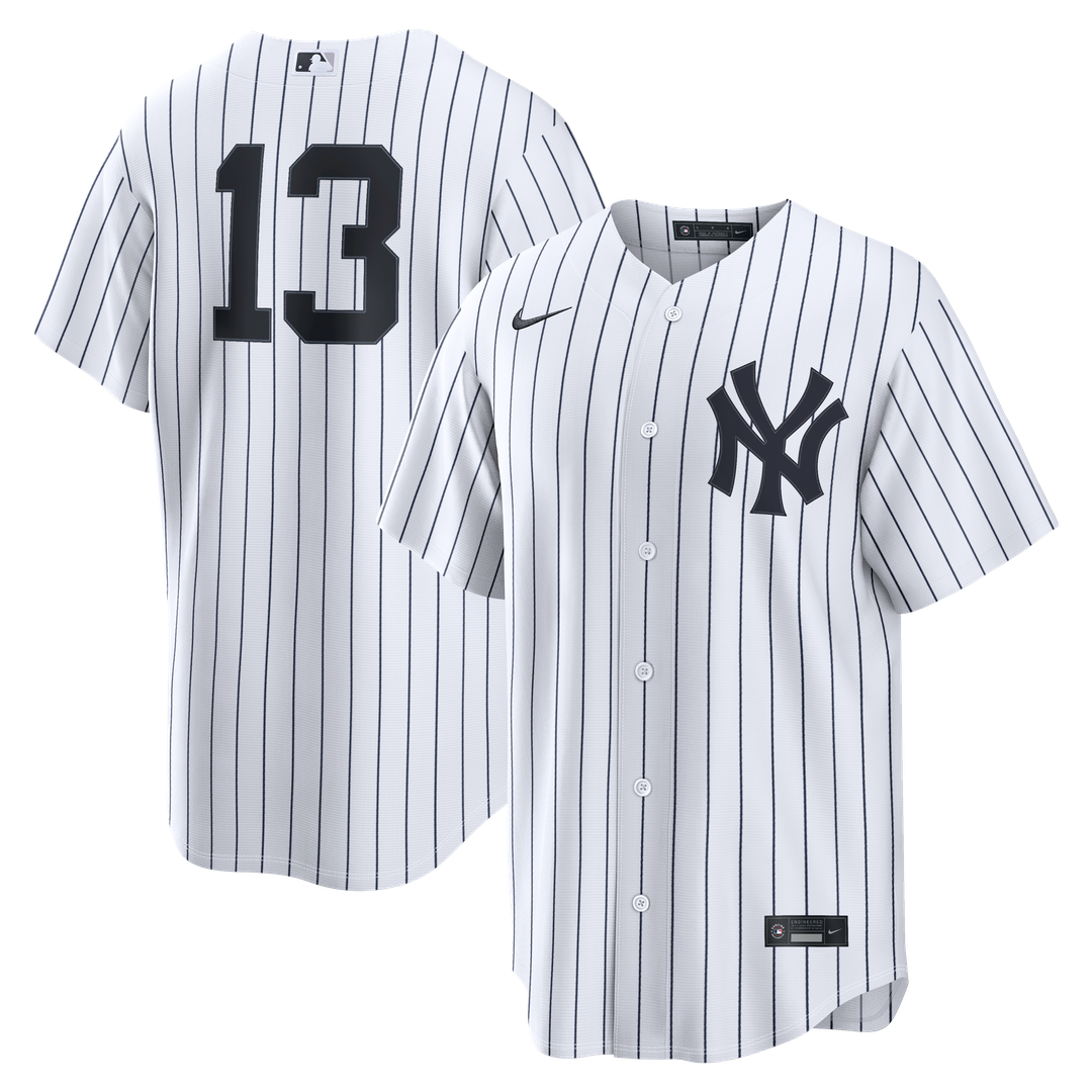 New York Yankees Jazz Chisholm Jr. White Home Replica Baseball Jersey