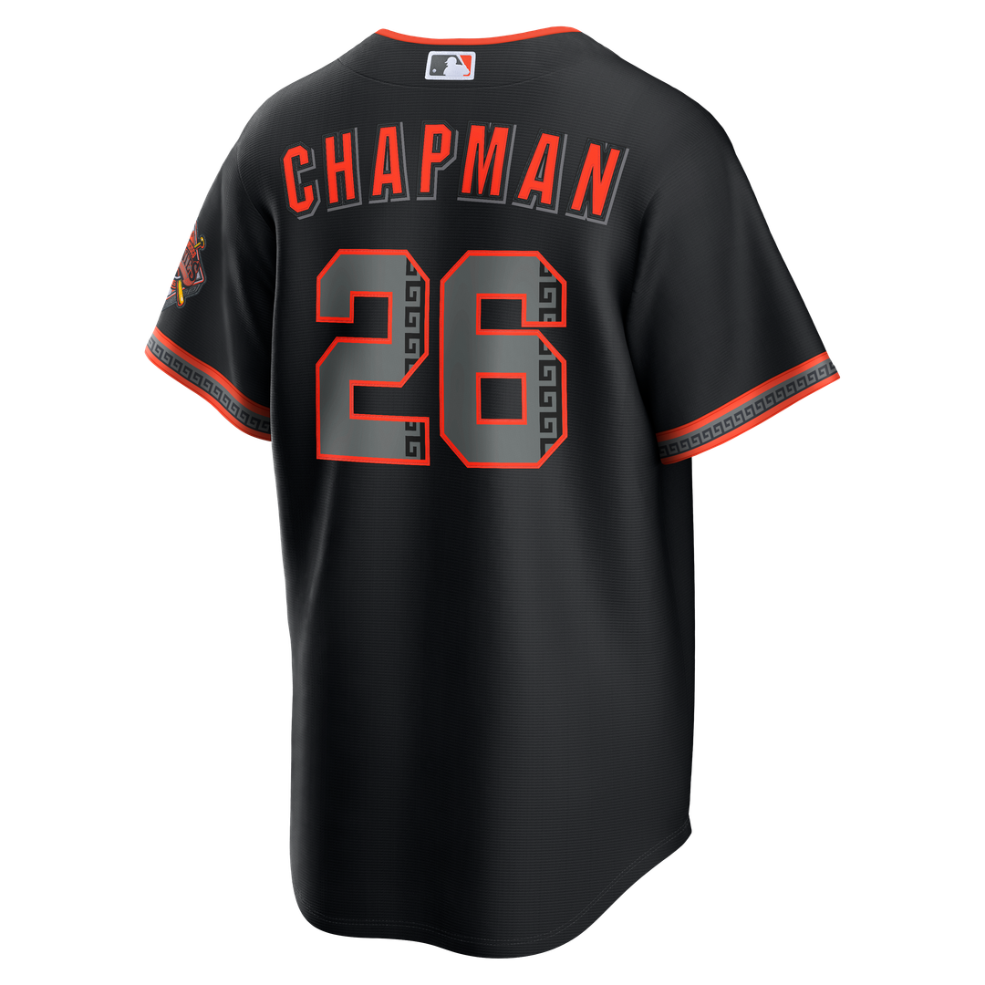San Francisco Giants Matt Chapman Black Alternate Stadium Baseball Jersey | MLB Baseball Jersey