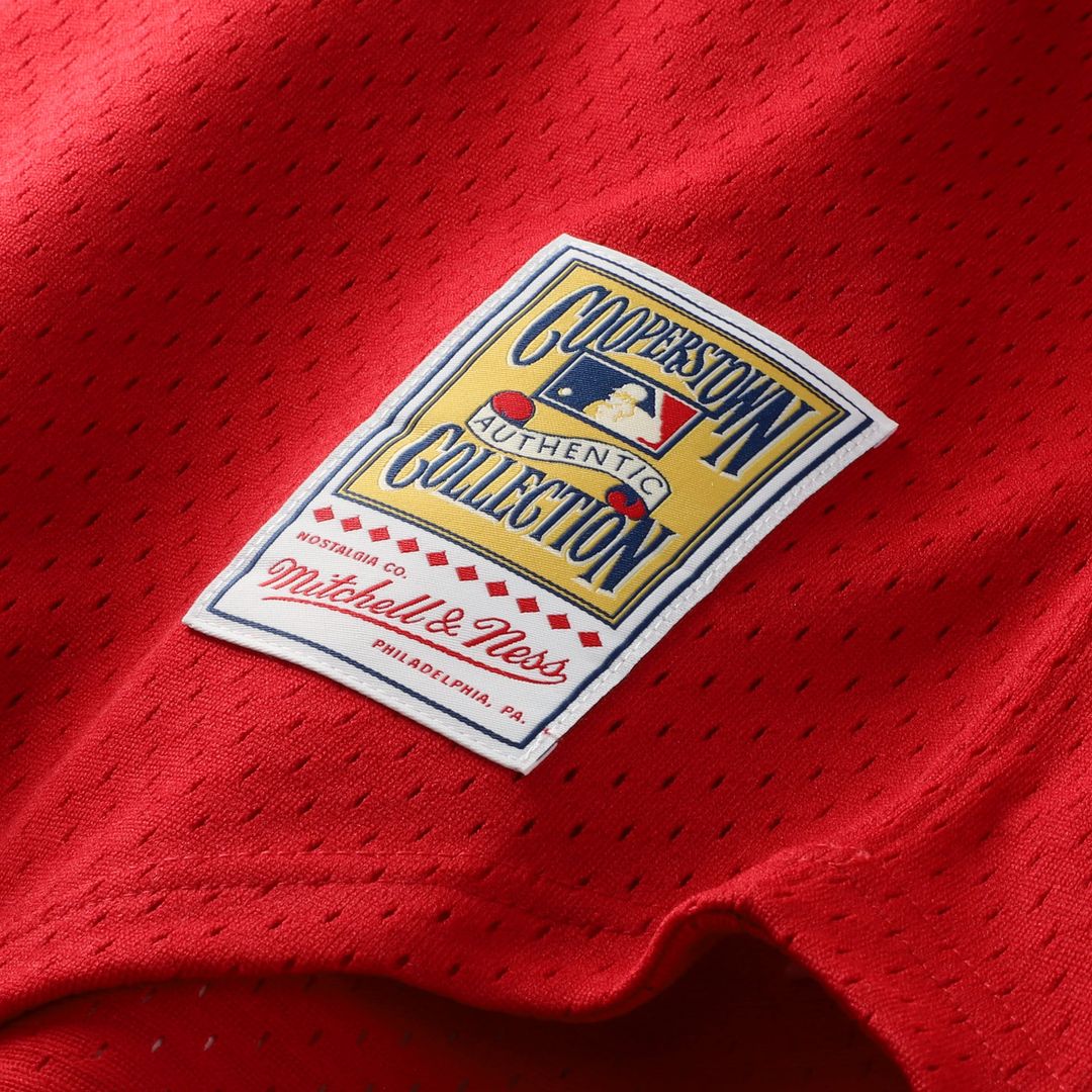 Cincinnati Reds Barry Larkin Red Authentic Batting Practice Baseball Jersey | MLB Baseball Jersey