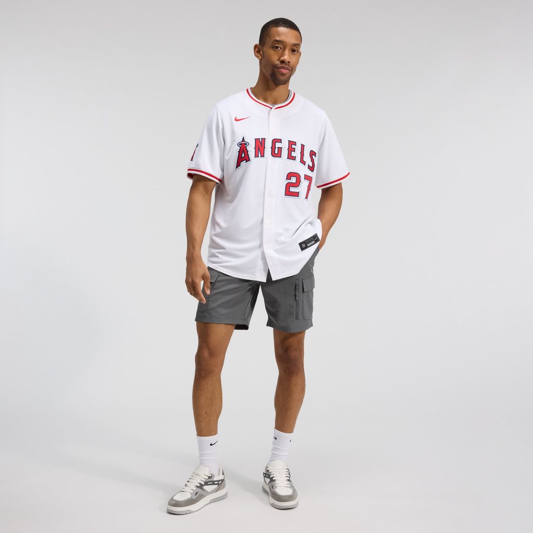 Los Angeles Angels Mike Trout White Home Limited Baseball Jersey | MLB Baseball Jersey