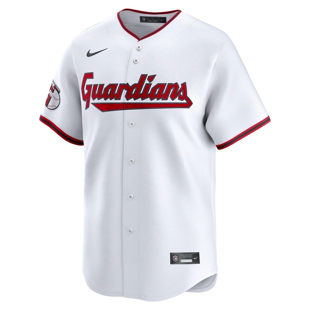 Cleveland Guardians Steven Kwan White Home Limited Baseball Jersey | MLB Baseball Jersey