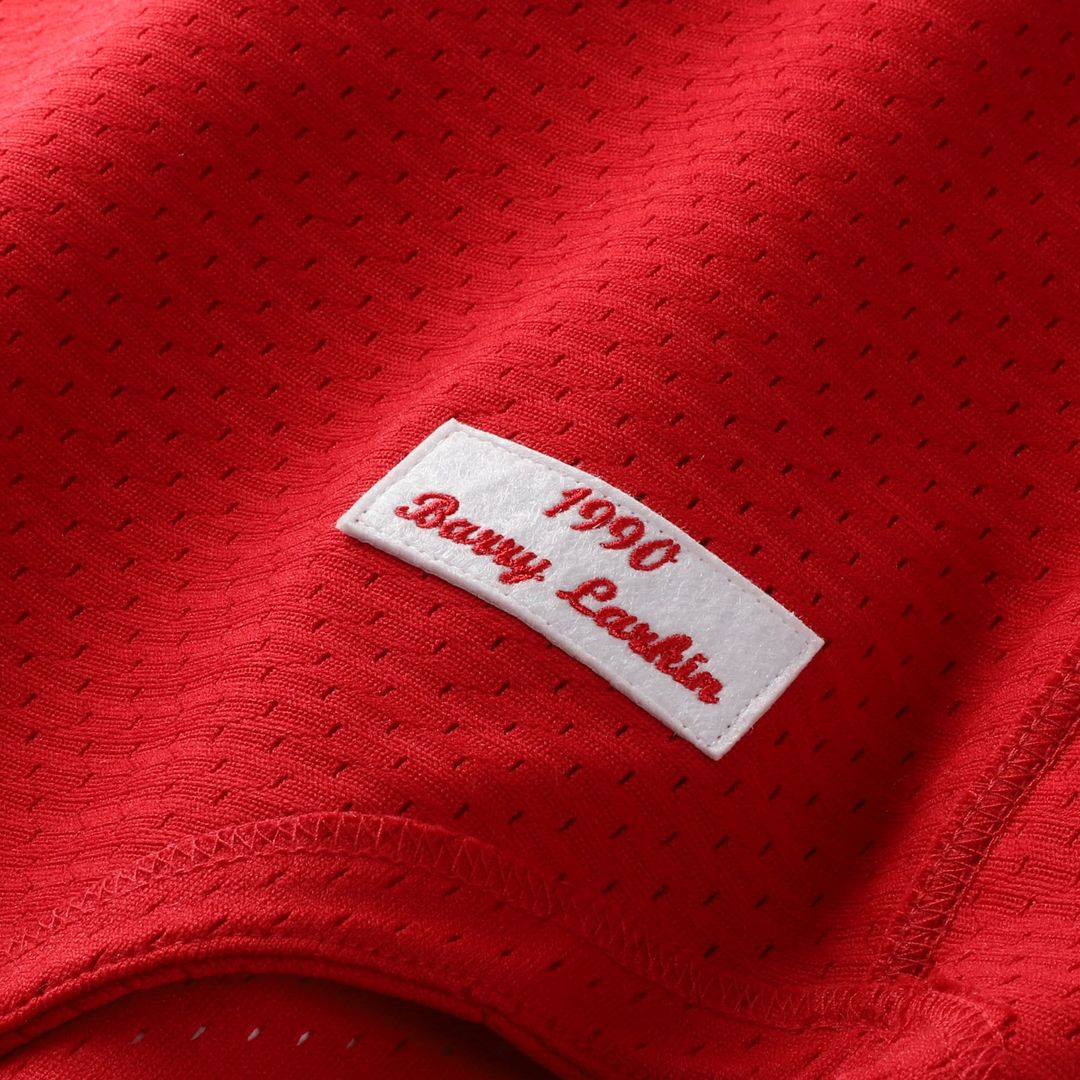 Cincinnati Reds Barry Larkin Red Authentic Batting Practice Baseball Jersey | MLB Baseball Jersey