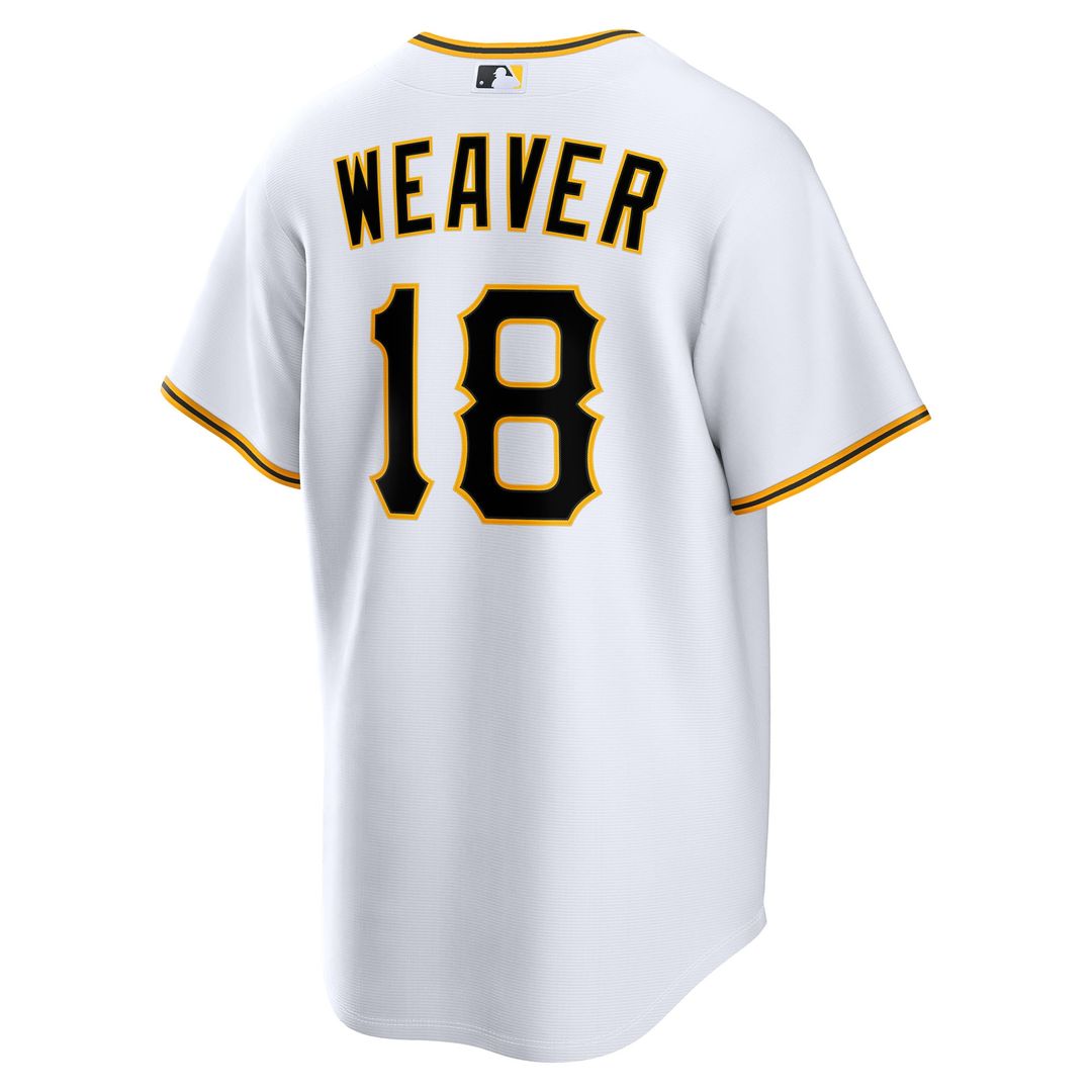 Pittsburgh Pirates Luke Weaver White Home Replica Baseball Jersey | MLB Baseball Jersey