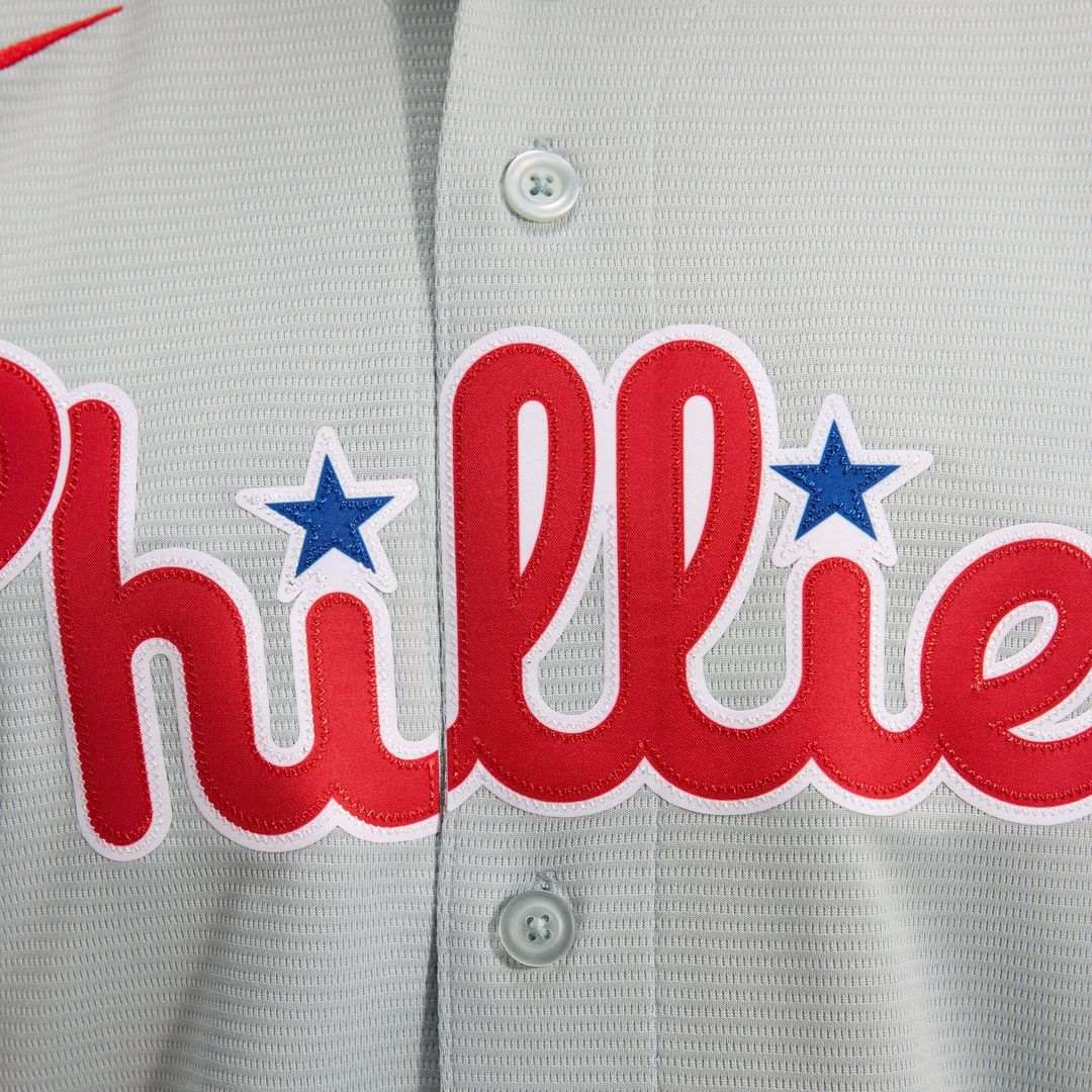 Philadelphia Phillies Bryce Harper Gray Road Replica Baseball Jersey | MLB Baseball Jersey