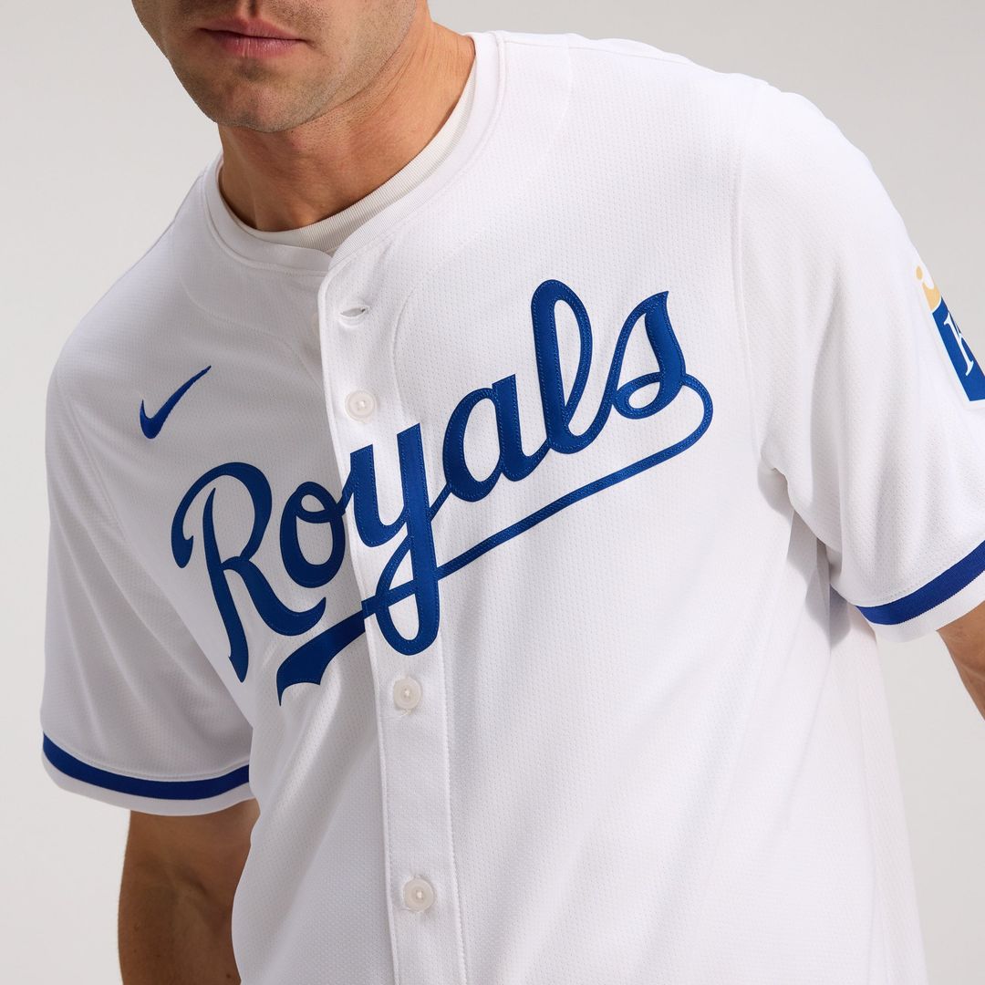 Kansas City Royals White Home Limited Baseball Jersey | MLB Baseball Jersey