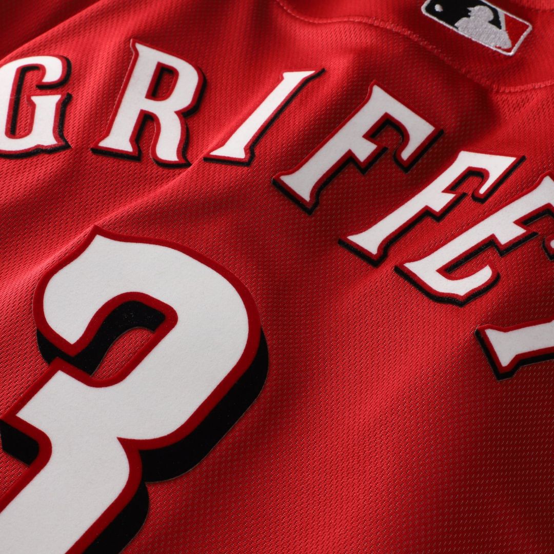 Cincinnati Reds Ken Griffey Jr. Red Authentic Batting Practice Baseball Jersey | MLB Baseball Jersey