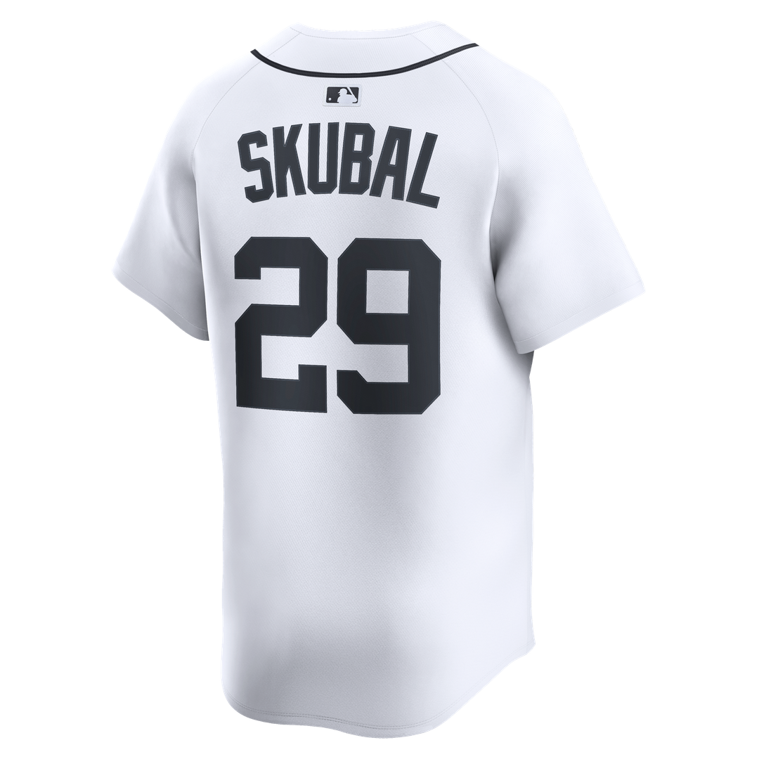 Detroit Tigers Tarik Skubal White Home Limited Baseball Jersey | MLB Baseball Jersey