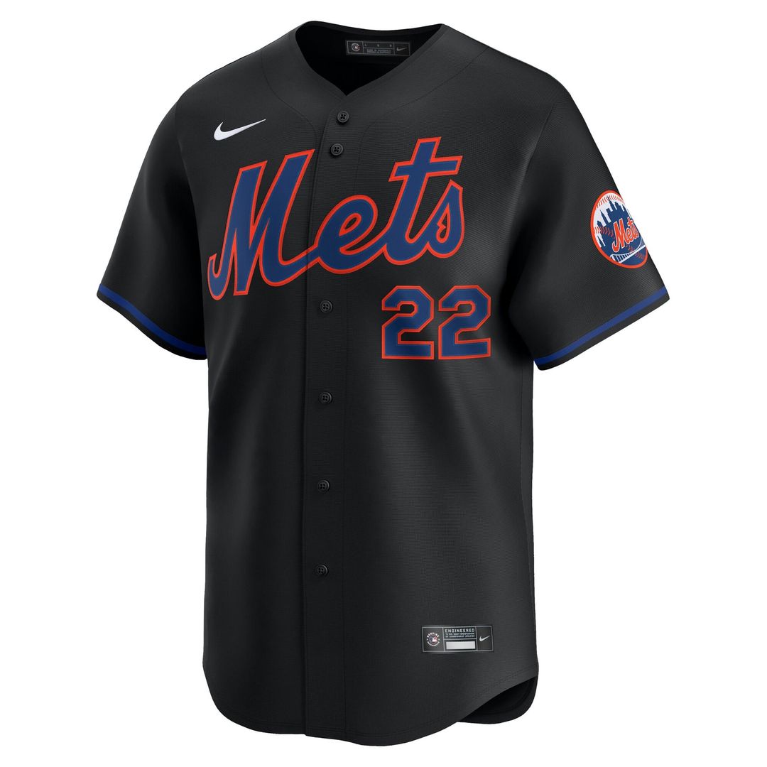 New York Mets Juan Soto Gray Road Limited Baseball Jersey | MLB Baseball Jersey